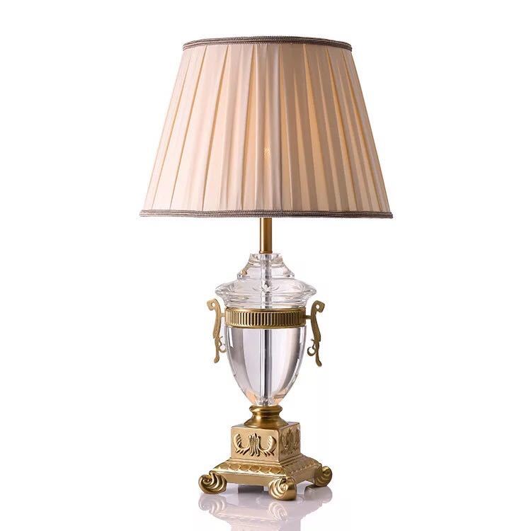 A021363照明スタンドライト テーブルランプ デスクライト． 卓上ステンド 高級水晶スタンド