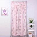 A026699のれん ロング レース フラワー柄 姫系雑貨 暖簾 間切り レース 90x200