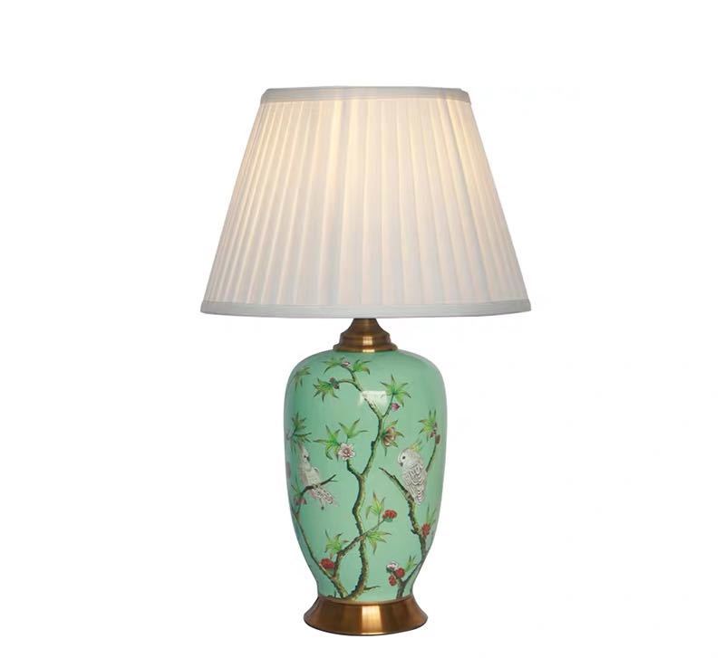 Orchid Lamps - A062669照明スタンドライト テーブルランプ デスクライト 卓上ステンド ．高級陶器スタンド