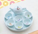 A0269336客茶器揃 湯呑 急須 ポット 茶器セット ティーセット~立体魚型