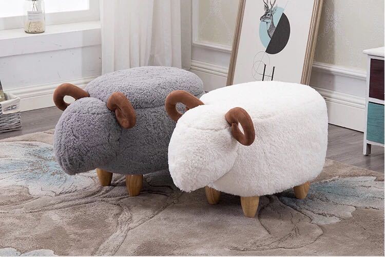 ヒツジ椅子 .イス チェア チェアー アニマルチェア 動物型 アニマルスツール [2]