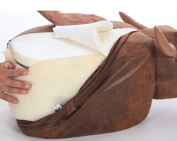 牛椅子 .イス チェア チェアー アニマルチェア 動物型 アニマルスツール [3]