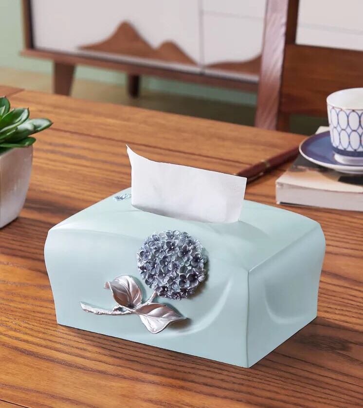 A062112高級感のある ティッシュケース 花柄 [2]