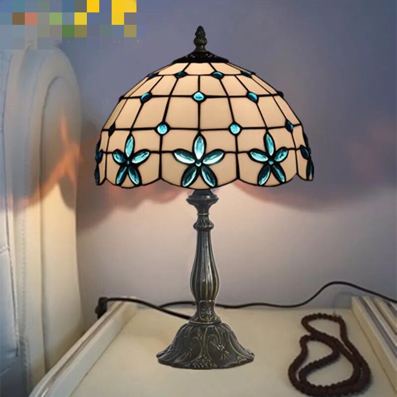 Orchid Lamps - A045089ステンドグラスランプ 卓上スタンド ．豪華テーブルランプ 卓上照明
