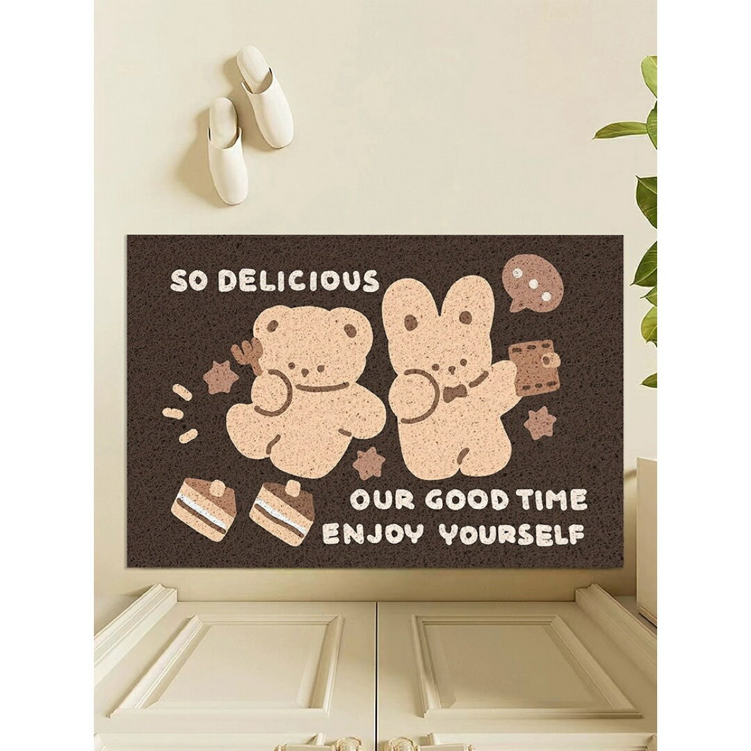 A032435動物 ラグマット 泥落とし 洗える 玄関マット 屋外 屋内 カーペット