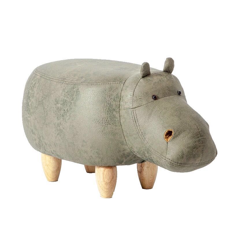 A023920カバ〜イス チェア チェアー アニマルチェア 動物型 アニマルスツール