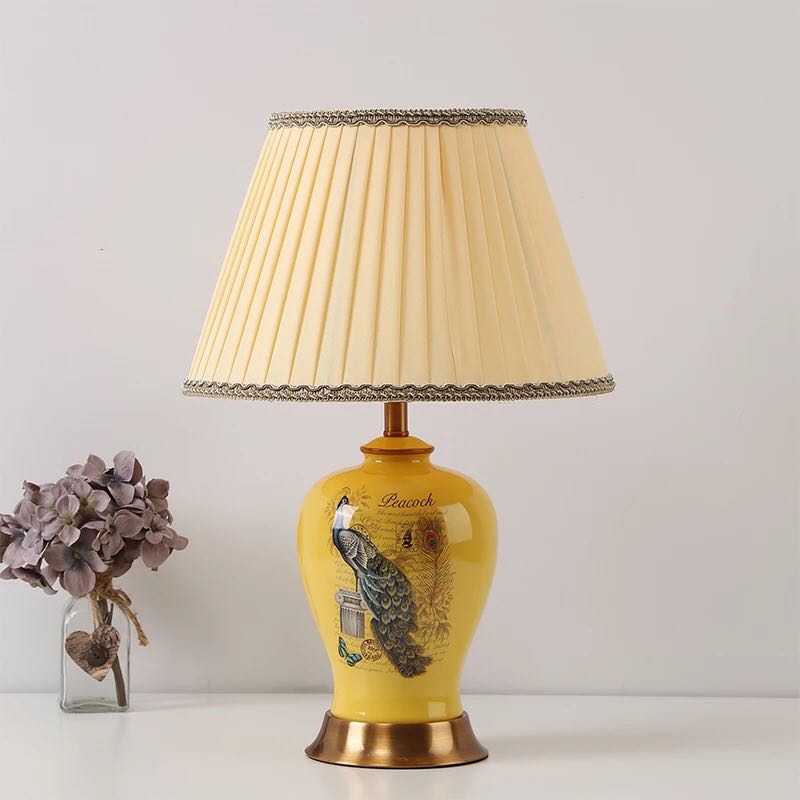 Orchid Lamps - A059459照明スタンドライト テーブルランプ デスクライト 卓上ステンド 高級陶器スタンド