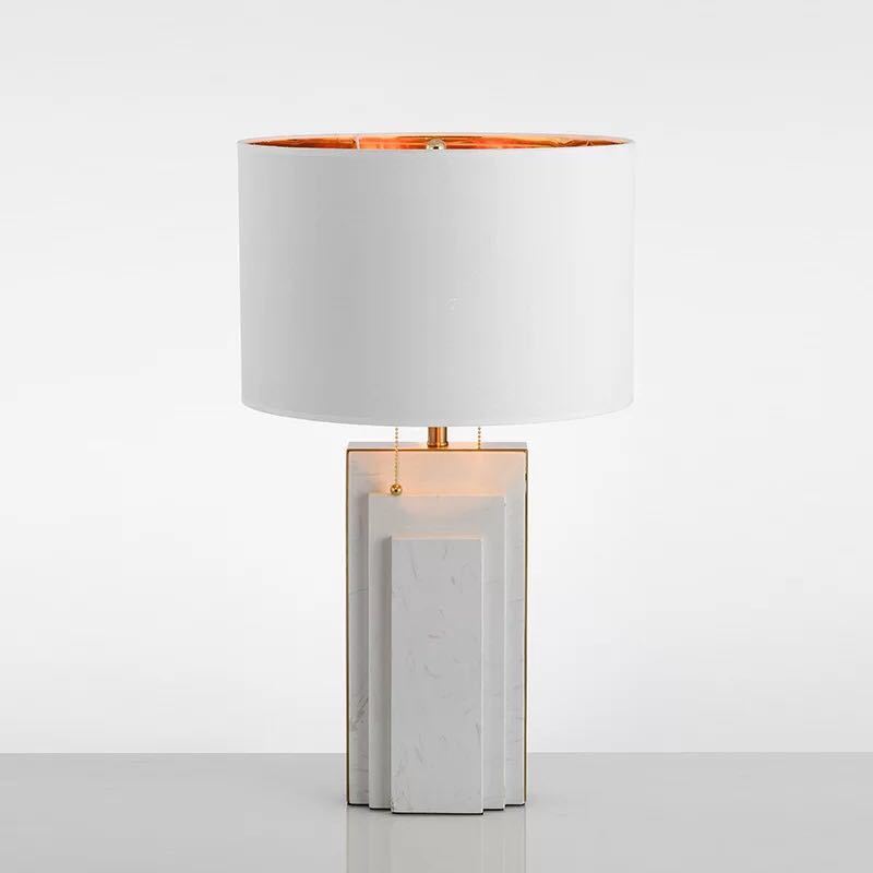 照明スタンドライト テーブルランプ デスクライト 卓上ステンド 高級人造大理石スタンド