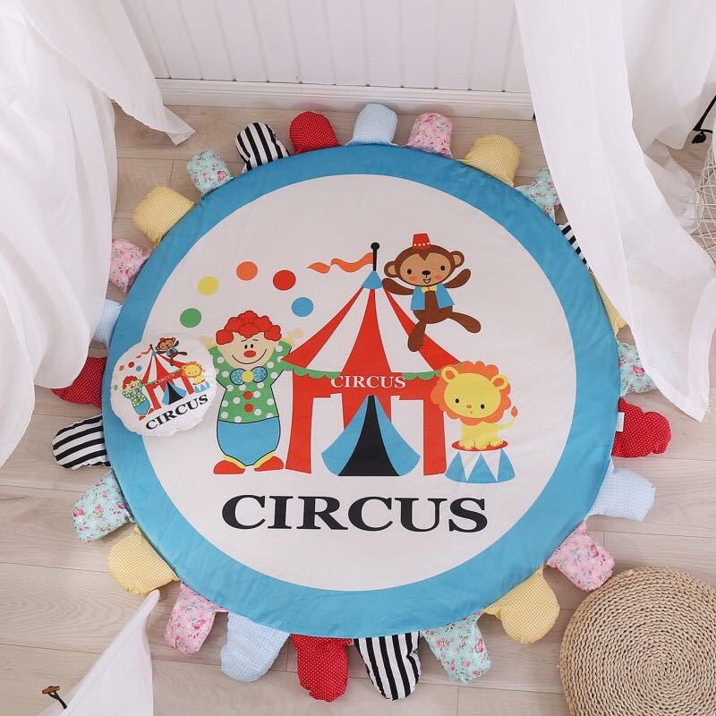 A045178プレイマット ラグマット 子供部屋カーペット お昼寝マット キッズマット