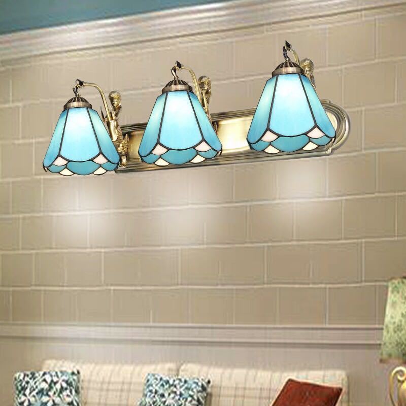 A009029壁掛け照明 ステンドグラス ランプ 壁掛け灯