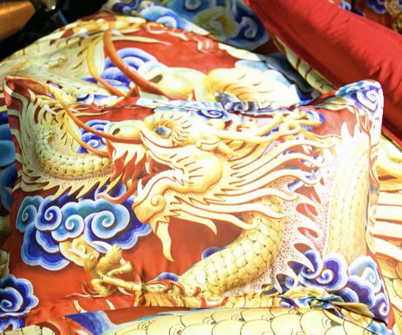 A017065ベッド用品4点セット掛け布団カバー 枕カバー ベッドパッド ワイドダブルサイズ [2]