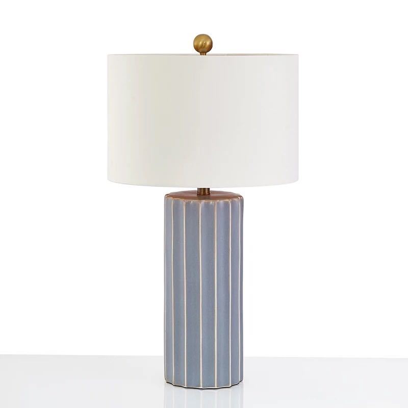 A013448照明スタンドライト テーブルランプ デスクライト 卓上ステンド ．陶器スタンド