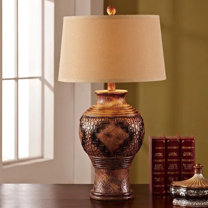 A039926照明スタンドライト テーブルランプ デスクライト 卓上ステンド 高級樹脂スタンド．