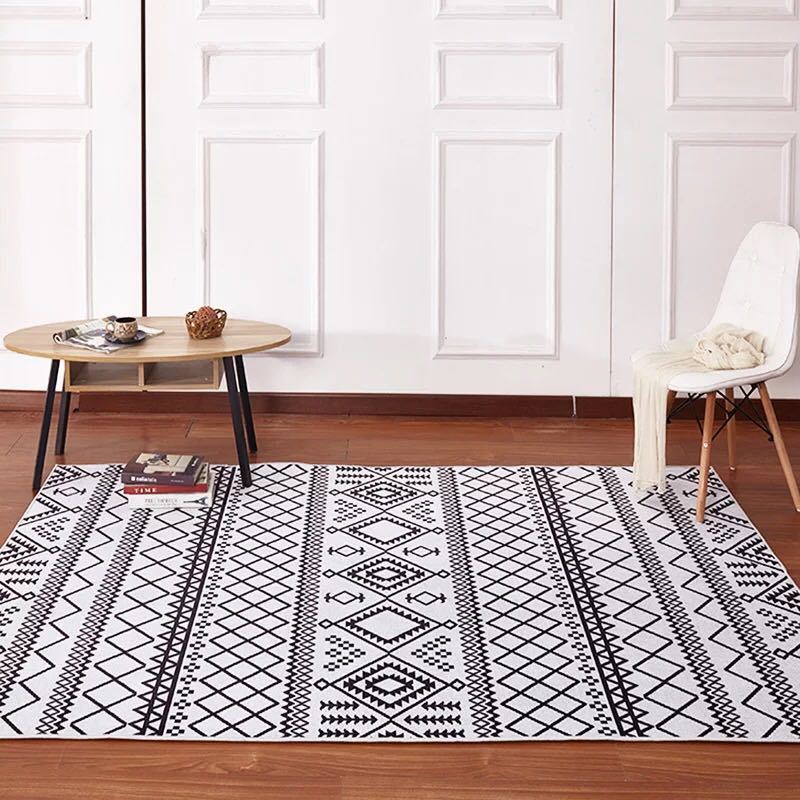 Rakuten - A019345ラグマット リビングラグマット カーペット 140×200 輸入雑貨 ．