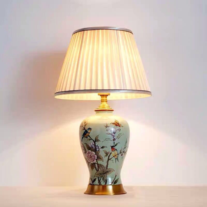 Orchid Lamps - A010524照明スタンドライト テーブルランプ デスクライト 卓上ステンド 陶器ステンド