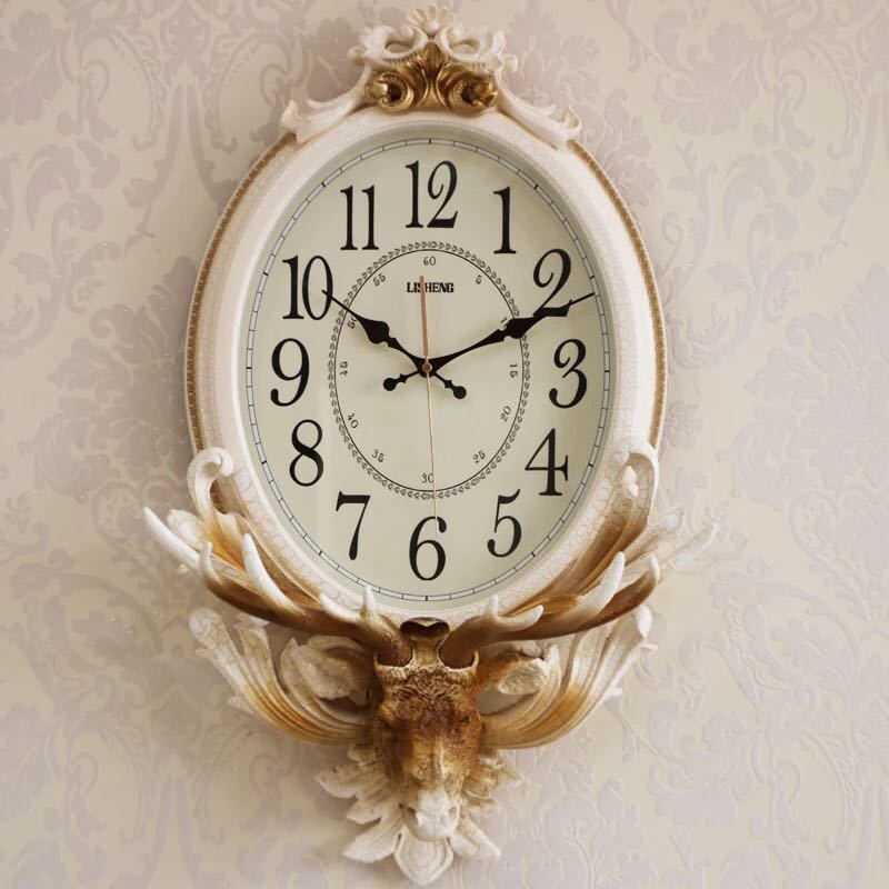 A017125壁掛け時計 クロック 上品時計