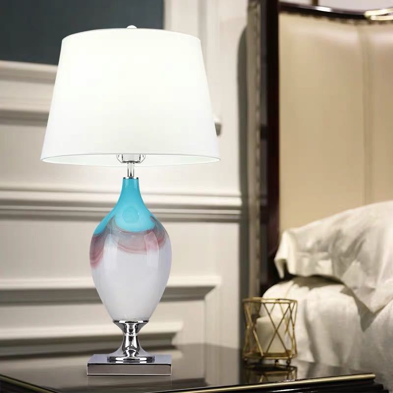 Orchid Lamps - A059494照明スタンドライト テーブルランプ デスクライト 卓上ステンド ．高級陶器スタンド