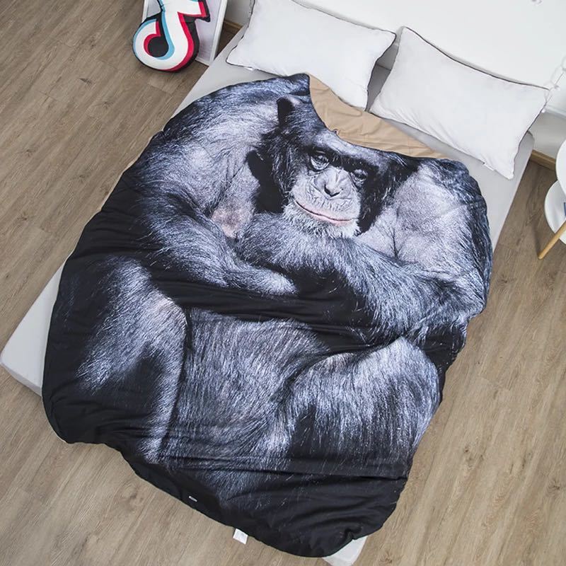 A012338可愛い 毛布 ブランケット ひざ掛け 夏かけ布団120x170