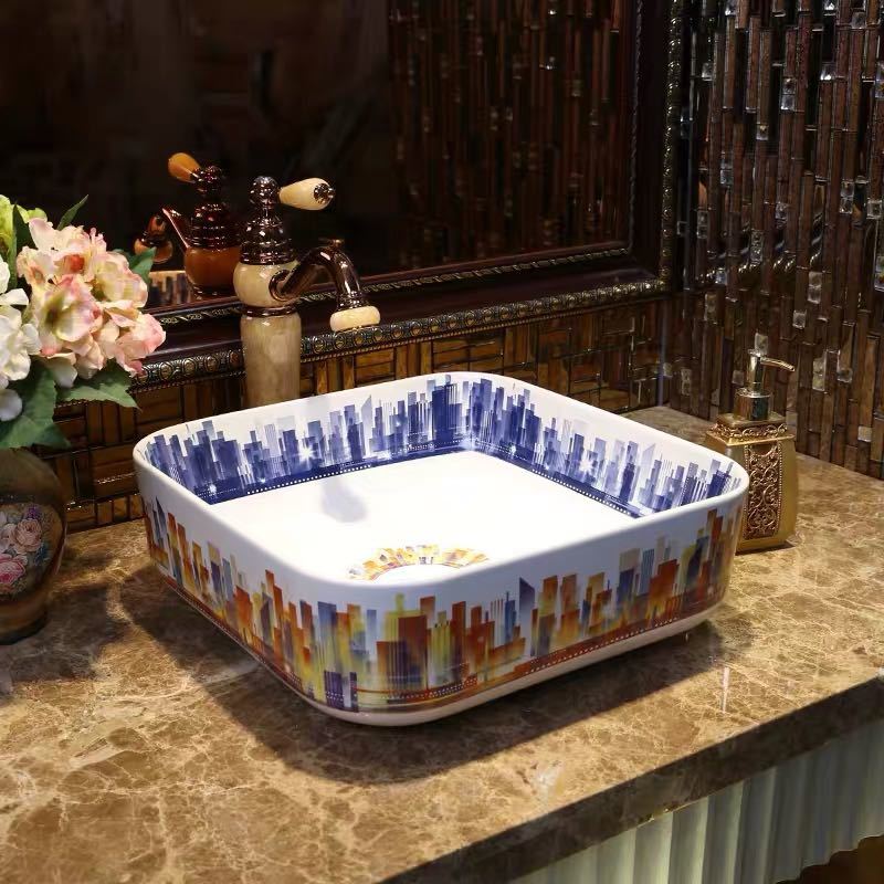 サイズ（cm）：幅：39奥行き：39高さ：13.5素材：陶器取付について：取付工事はお近くの工務店様にご相談してください＜ 重量物なので同梱はできません ＞★購入後のキャンセルは、ご遠慮ください。★検品のため開封してある場合があります。★複...