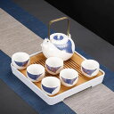 A0294956客茶器揃 湯呑 急須 ポット .茶器セット ティーセット