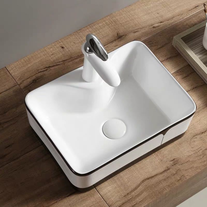 A022954洗面ボウルセット 洗面ボール 陶器 手水鉢 ．手洗器 手洗い鉢 洗面器 蛇口 ...