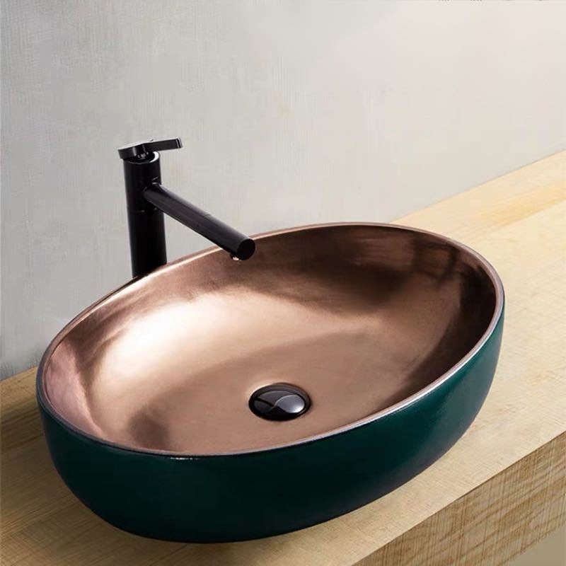 A040080洗面ボウルセット 洗面ボール 陶器 手水鉢 手洗器 手洗い鉢 洗面器 蛇口付き