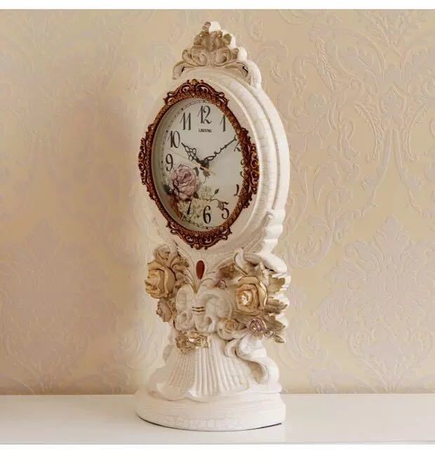 A024306テーブルクロック .置き時計 クロックアラーム 上品時計 高級 [2]