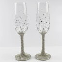 A061641上品 ワイングラス ペア★レア シャンパン グラス キラキラ