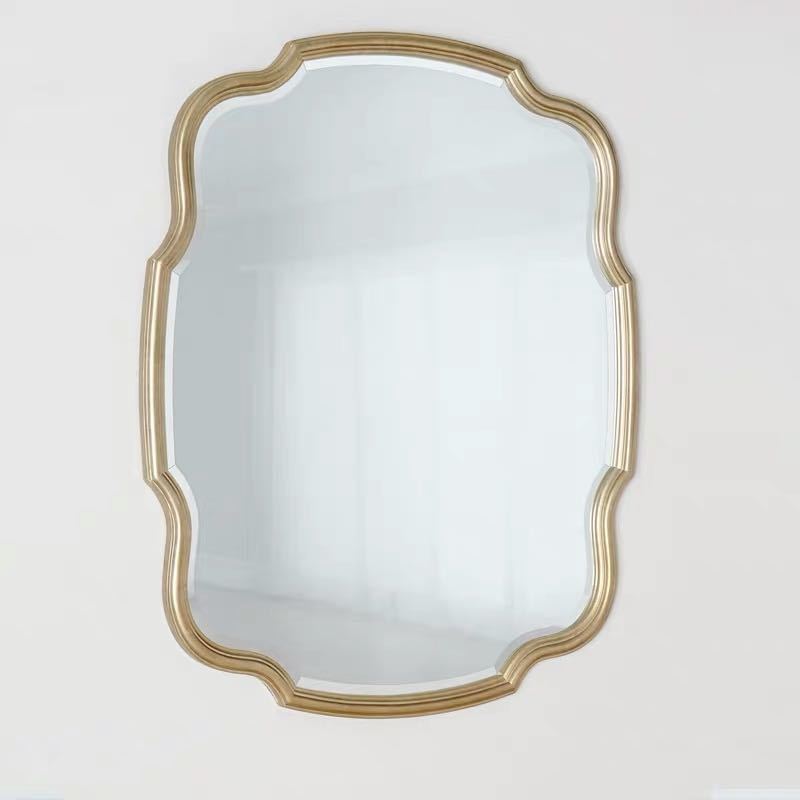 A045023壁掛け鏡 壁掛け 壁掛けミラー ウォールミラ 70x90cm 高級豪華鏡 アンティーク調 [2]