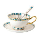 A045547ティー・コーヒーカップセット カップ&ソーサー4客セット .陶磁器