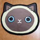 A022951ラグマット リビングマット 玄関マット.カーペット.お風呂マット 猫柄60サイズ.(3)