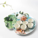 A0080656客茶器揃 湯呑 急須 ポット 茶器セット ティーセット