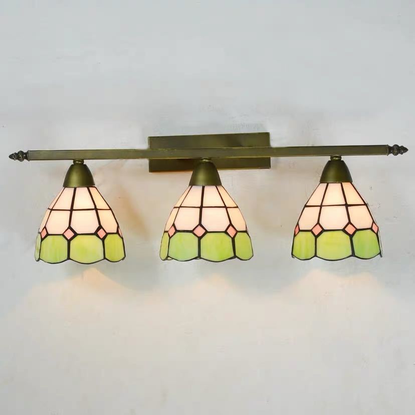 A003323壁掛け照明 ステンドグラス ランプ 壁掛け灯．