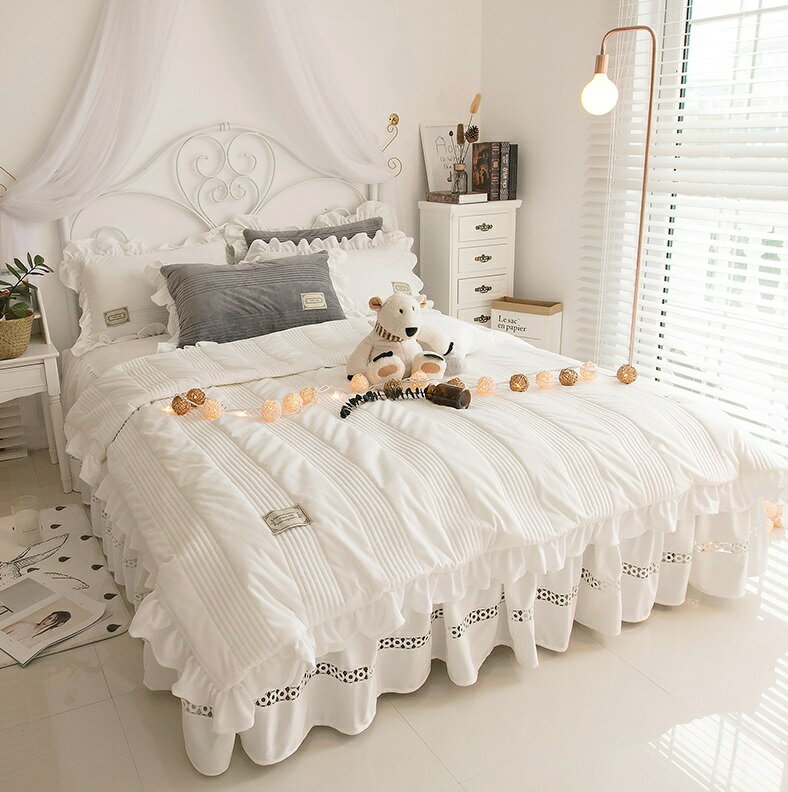 A001236BS1冬用フランネル寝具 ワイドダブル ベッド用品4点セット ボックスシーツ