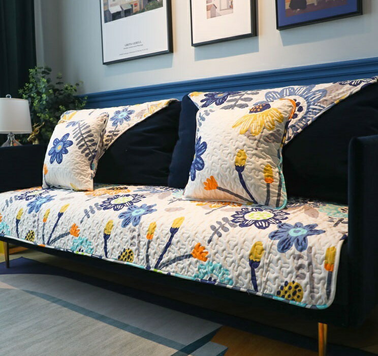 A050345SO50ソファーシート ソファーカバー シーズン通用タイプ サイズオーダー可能 滑りどめ生地 3点セット [2]