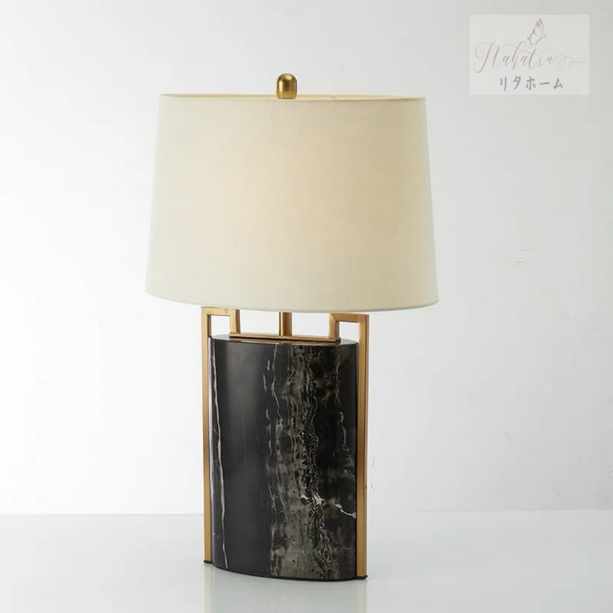 A001917照明スタンドライト テーブルランプ デスクライト 卓上ステンド 高級人造大理石スタンド