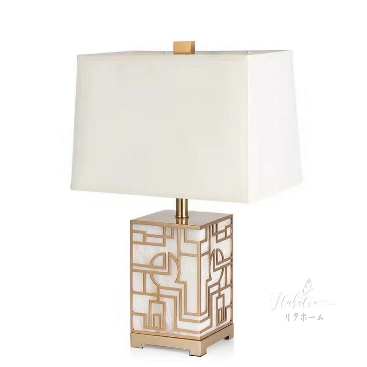 Orchid Lamps - A001921照明スタンドライト テーブルランプ デスクライト卓上ステンド 白雲石スタンド