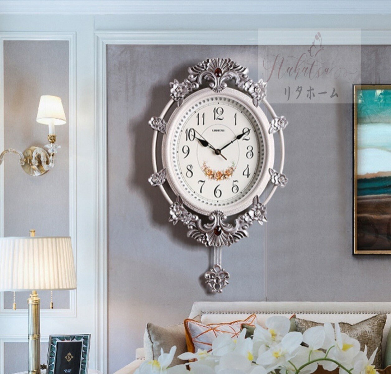 掛けクロック。壁掛け時計 かけ時計 ．高級感 振り子時計 振り子時計 ☆☆★★★★★★★★★★★★★☆☆材質:ABS樹脂 プラスチック、アルミニウム、他電源:アルカリ単三乾電池外寸サイズ:幅39 x 69（cm)☆☆★★★★★★★★★★★★...