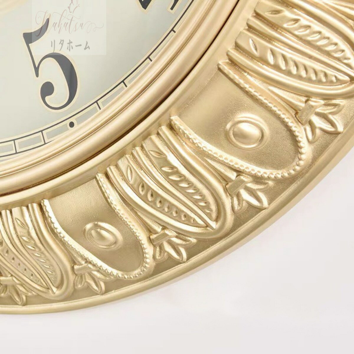 A051053高級感豪華時計 .壁掛け時計.静音.壁掛け時計