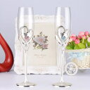 A024332上品 ワイングラス ペア★レア 2点シャンパン グラス キラキラ