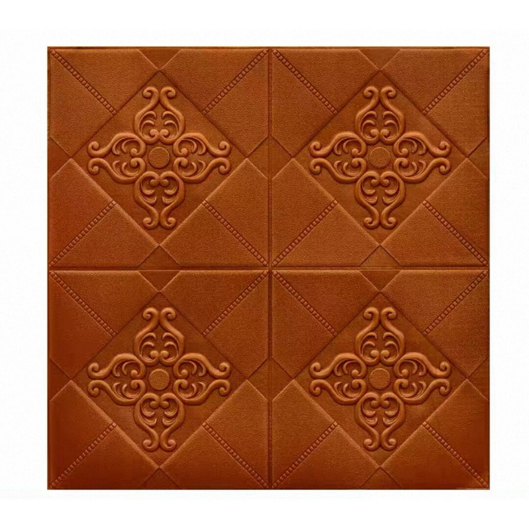 A06445430枚70cm×70cm背景壁 3D立体レンガ模様壁紙 防水 汚い防止 カビ防止