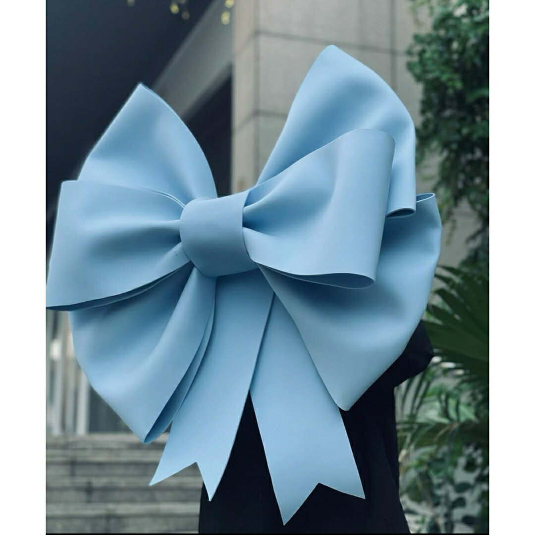 A064856100cmビッグリボン大型リボン立体型リボン納車式クリスマス飾り 結婚式 装飾 [3]