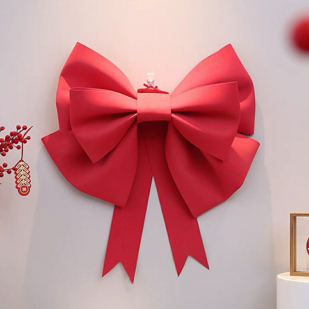 A064876100cmビッグリボン大型リボン立体型リボン納車式クリスマス飾り 結婚式 装飾