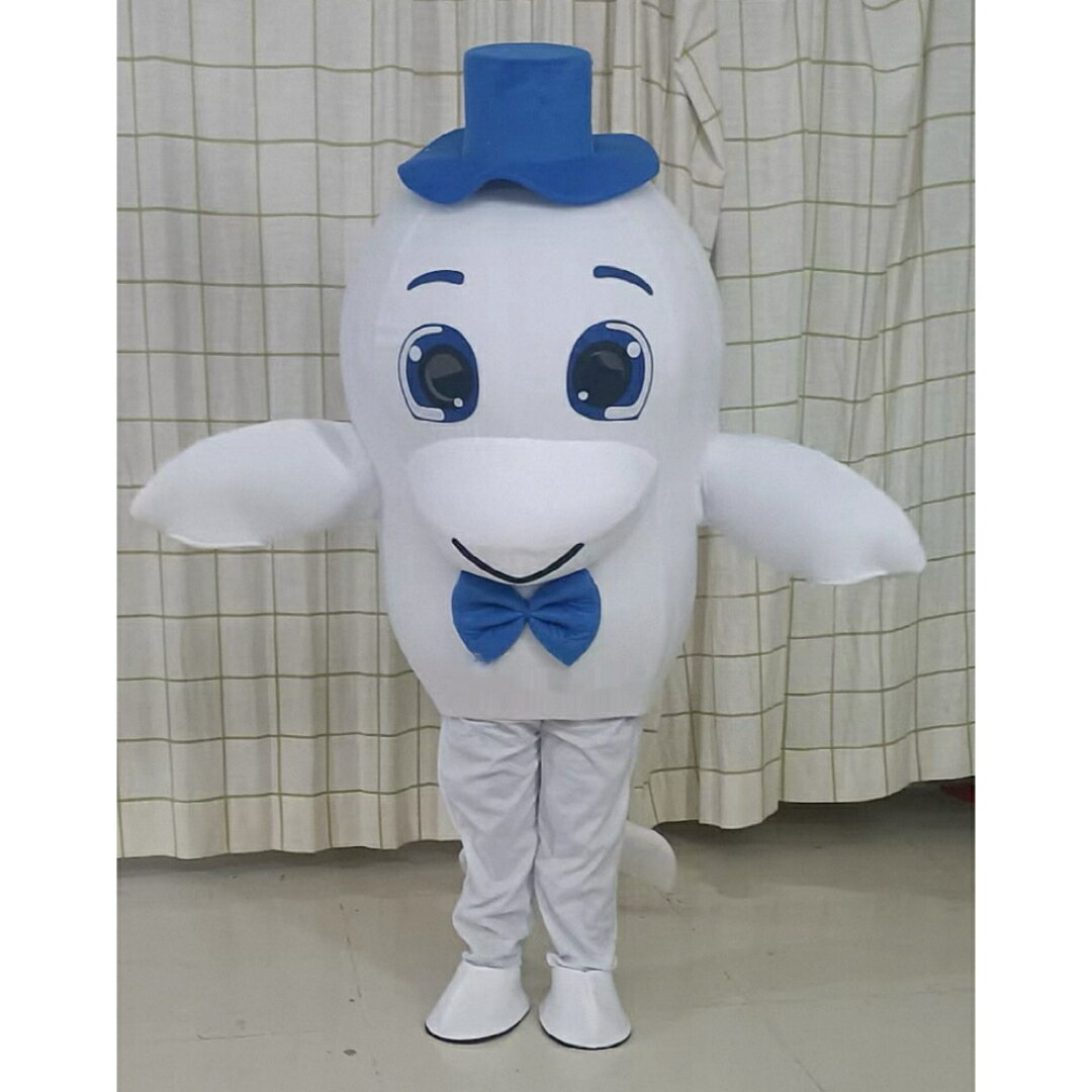 A065402コスプレ衣装 イルカ 着ぐるみ大人用　きぐるみ キャラクター ハロウィン仮装
