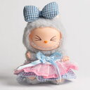 新品2点セットワンピースlabubuラブブぬいぐるみ服17cm着せ替え着ぐるみ