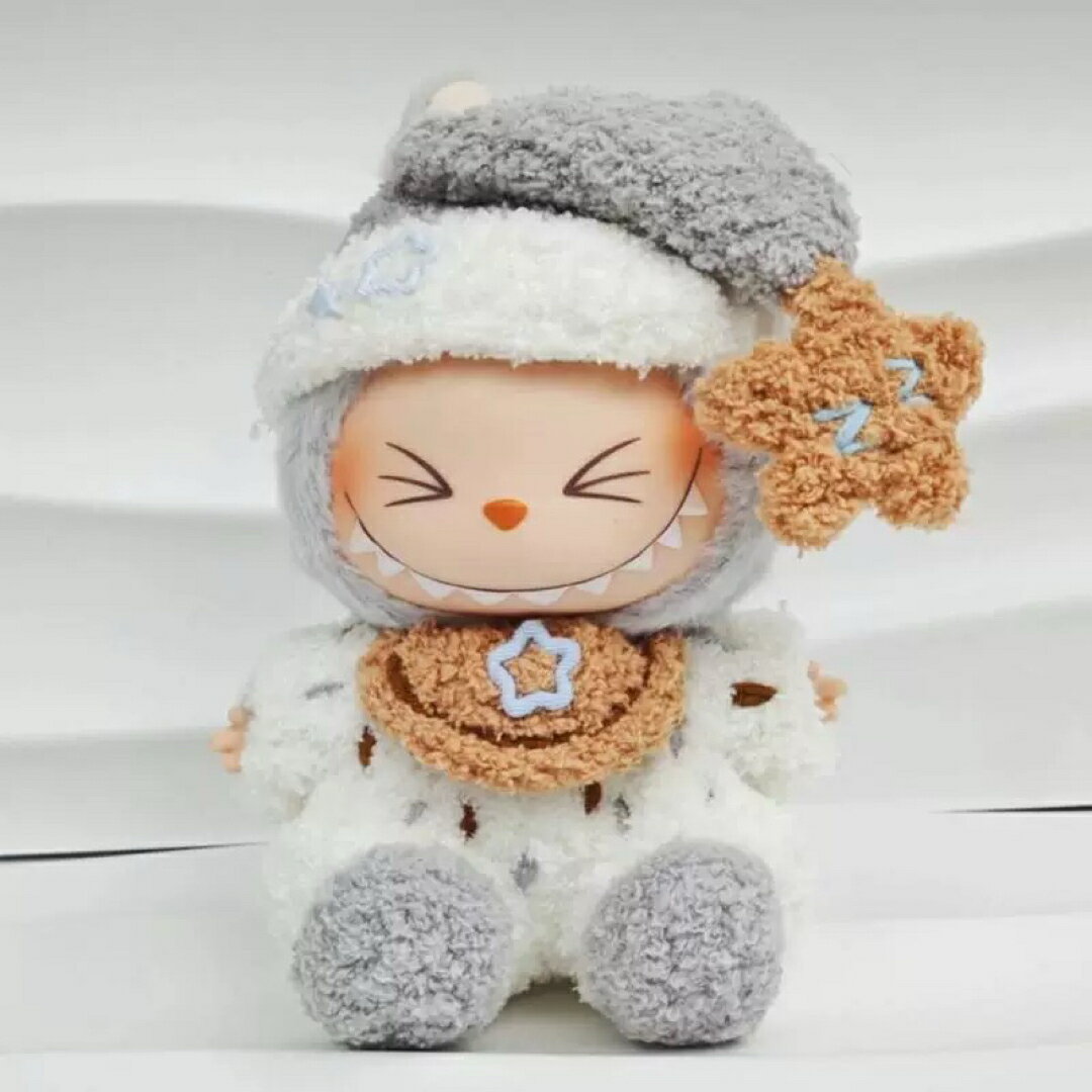 A065834新品2点セット labubuラブブぬいぐるみ服17cm着せ替え着ぐるみ