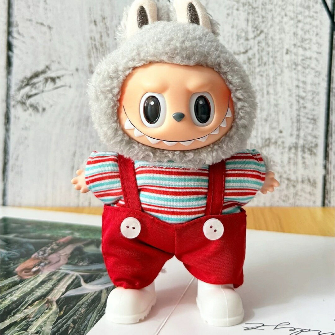樂天商城 - A065848新品3点セット labubuラブブぬいぐるみ服17cm着せ替え着ぐるみ