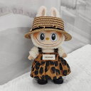 新品3点セット labubuラブブぬいぐるみ服17cm着せ替え着ぐるみ