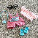 新品5点セット labubuラブブぬいぐるみ服17cm着せ替え着ぐるみ