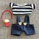 新品3点セット labubuラブブぬいぐるみ服17cm着せ替え着ぐるみ